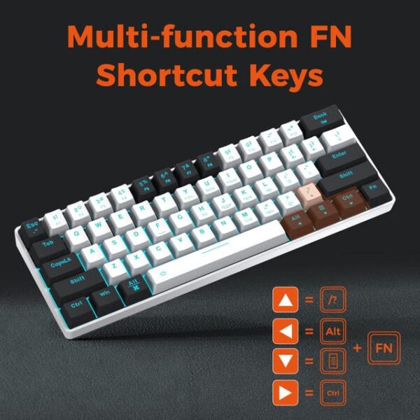 EK861S RGB Wired Mechanical Keyboard - Image 8