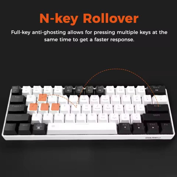 EK861S RGB Wired Mechanical Keyboard - Image 5