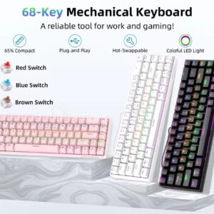 68-key Mechanical Keyboard