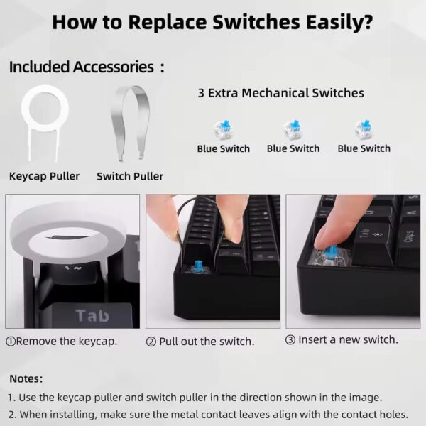 68-key Mechanical Keyboard - Image 5