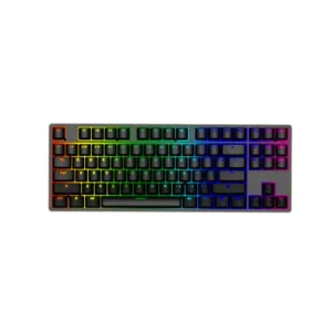 60% RGB wireless gaming keyboard with compact layout and backlit keys